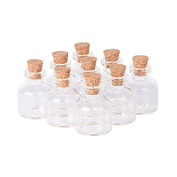 Mini Glass Bottle, Micro Landscape Home Dollhouse Accessories, Pretending Prop Decorations, Clear, 22x28mm, Capacity: 4ml(0.14fl. oz)(PW-WG4EB93-01)