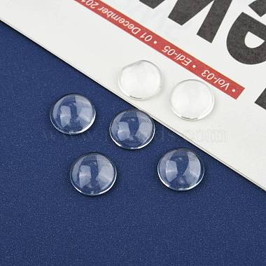 Cabochons en verre transparent(GGLA-R026-12mm)-6