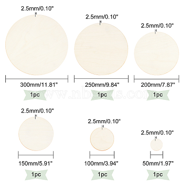 Wooden Blank Plates Set(DIY-WH0016-65)-4