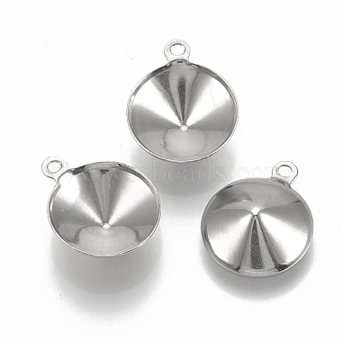 Stainless Steel Color Cone Stainless Steel Pendants