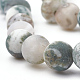 Chapelets de perles en agate d'arbre naturelle(G-T106-037)-2