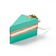 Kuchenförmige Hochzeitsbonbons aus Pappe als Geschenkboxen(CON-E026-01C)-4