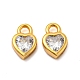 Real 18K Gold Plated 925 Sterling Silver Charms(STER-K176-03A-G)-1