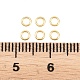 Messing geschlossene Biegeringe(KK-D257-01G-10)-3