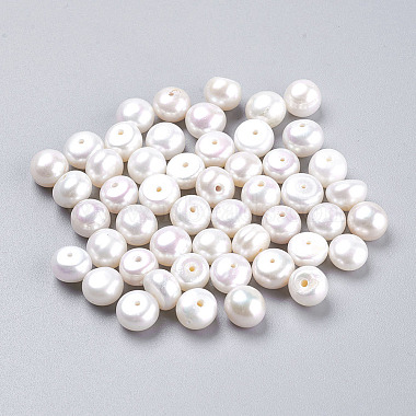 Grade AA Natural Cultured Freshwater Pearl Beads(PEAR-D001-7.5-8-2AA-A)-2