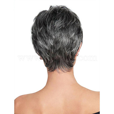 Fashion Ombre Short & Straight Wig(OHAR-L010-050)-6