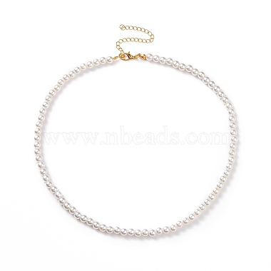 Creamy White Acrylic Necklaces