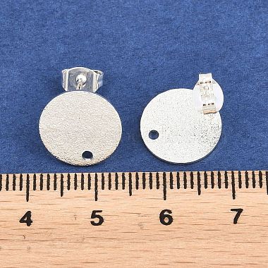 304 Stainless Steel Stud Earring Findings(STAS-Z021-C-01S)-3