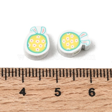Easter Handmade Polymer Clay Beads(CLAY-A006-01A)-3
