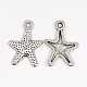 Tibetan Style Alloy Starfish/Sea Stars Charms(LF0463Y)-1