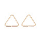 Brass Triangle Linking Ring(KK-N232-331B-02)-1