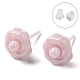 boucles d'oreilles en céramique de zircone biocéramique hypoallergénique(EJEW-F340-01A)-1