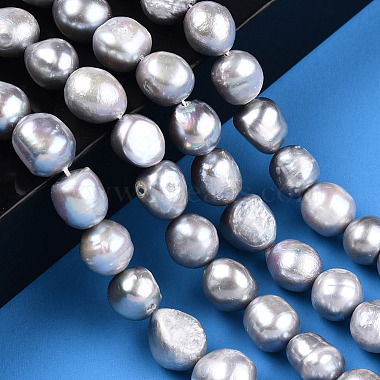 Natural Cultured Freshwater Pearl Beads Strands(PEAR-N014-10B)-2