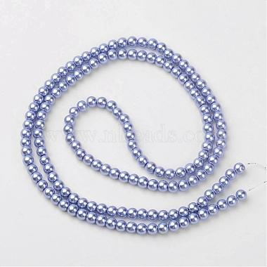 Glass Pearl Beads Strands(X-HY-3D-B49)-2