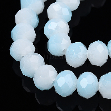 Two-Tone Imitation Jade Glass Beads Strands(X-GLAA-T033-01C-05)-3