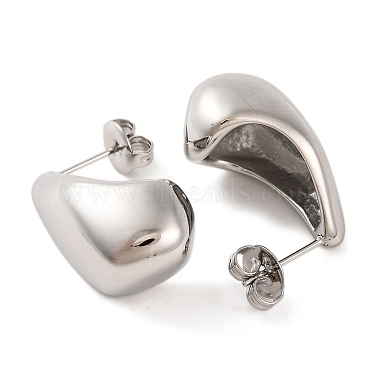 Non-Tarnish 304 Stainless Steel Stud Earrings(EJEW-G395-22P)-2