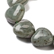 brins de perles de jade de la paix naturelle(G-B022-31C)-3