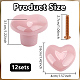 12Pcs Heart Porcelain Drawer Knobs(FIND-GO0004-02)-2