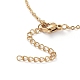 304 Stainless Steel Chain Necklaces(NJEW-G335-17G)-4