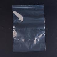 Plastic Zip Lock Bags, Resealable Packaging Bags, Top Seal, Self Seal Bag, Rectangle, White, 36x24cm, Unilateral Thickness: 3.1 Mil(0.08mm), 100pcs/bag(OPP-G001-I-24x36cm)