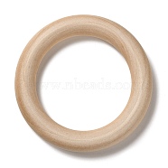 Unfinished Wood Linking Rings, Macrame Wooden Rings, Round, BurlyWood, 96x15mm, Inner Diameter: 67mm(WOOD-F002-02L)