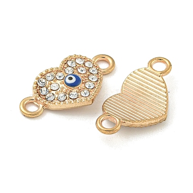 Alloy Blue Enamel Connector Charms(ENAM-S003-02C)-2