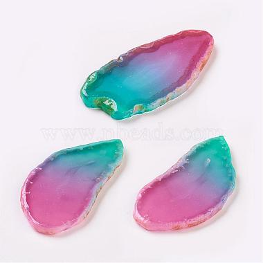 60mm Colorful Nuggets Natural Agate Cabochons