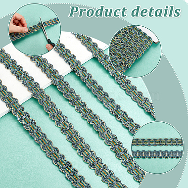 ruban de coupe-dentelle pour rideau en polyester(DIY-WH0400-02D)-3