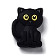Black Cat Silicone Beads(SIL-R014-03)-1