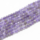 Natural Amethyst Beads Strands(G-S264-20-2mm)-1