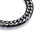 304 Stainless Steel Curb Chain Necklaces(NJEW-H493-20B)-2
