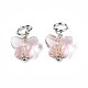 Faceted Transparent Glass Charms(GLAA-T024-06K)-2