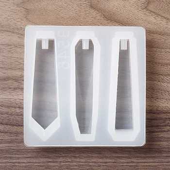 DIY Arrow & Polygon & Trapezoid Handle Silicone Molds, Resin Casting Molds, For UV Resin, Epoxy Resin Mini Cutlery Craft Making, White, 116x118x18mm, Hole: 5mm, Inner Diameter: 89~93x19.5~26mm