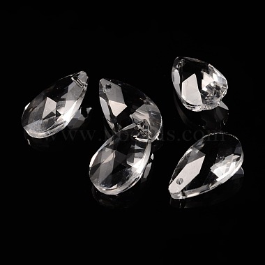 Clear Drop Glass Pendants