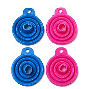 Mixed Color Silicone Funnels