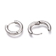 Tarnish Resistant 201 Stainless Steel Huggie Hoop Earrings(EJEW-O095-05-02)-3