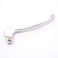 Aluminum Alloy Bicycle The Lever handle, Platinum, 150x41x21mm(AJEW-WH0120-71B)