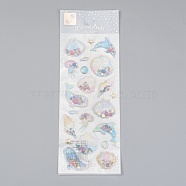 Epoxy Resin Sticker, for Scrapbooking, Travel Diary Craft, Mixed Patterns, 0.9~3x0.5~2.9cm(DIY-B009-06A)