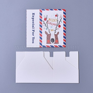 創造的なポータブル折りたたみ紙の引き出しボックス(CON-D0001-02B)-4