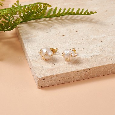 aretes de perlas naturales(EJEW-JE05199)-2