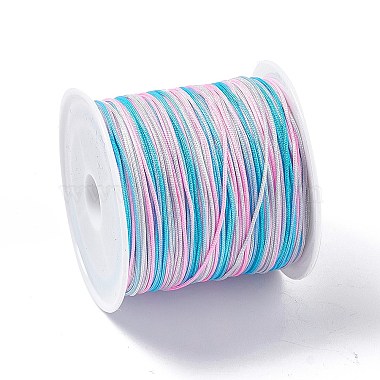 Cordon de nouage chinois en nylon teint par segment de 50 m(NWIR-A008-02G)-2