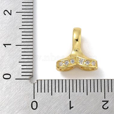 Rack-Beschichtung Messing Micro Pave klar Cubic Zirkonia Charms(KK-G515-48G)-3