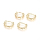 Brass Huggie Hoop Earrings(EJEW-G275-03G)-1