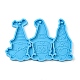 Halloween Gnome/Dwarf DIY Pendant Silicone Molds(X-DIY-F142-01)-2