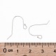 925 Sterling Silver Earring Hooks(X-STER-G011-13)-3