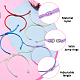 10Pcs Nylon Thread Bracelets Making(BJEW-YW00010)-3