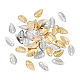 40Stk. 2 Farben Messing Charms(KK-TADJ0001-08)-3