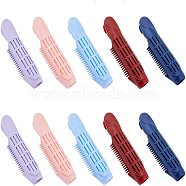 Olycraft Volumizing Hair Root Clips, Naturaly Fluffy Curly Hair Styling Tool, Mixed Color, 105x30x24mm, 5 colors, 2pcs/color, 10pcs/set(MRMJ-OC0001-20)