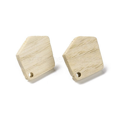 Boucles d'oreilles en bois de frêne(EJEW-N017-011D)-2