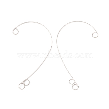 316 Stainless Steel Ear Cuff Findings(STAS-H148-03P)-2